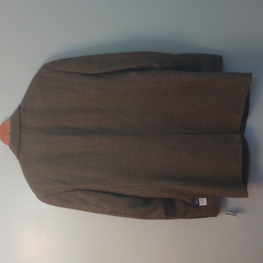 NWT Alan Flusser Brown Lambswool/Cashmere Sport Jacket  40R - Picture 16 of 16